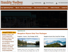 Tablet Screenshot of mysoreooty.com